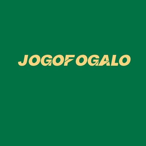 Logo da JOGOFOGALO